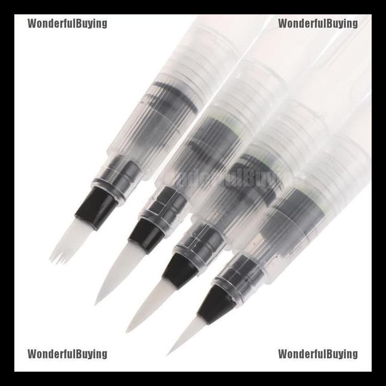 

Promo Wbid 6Pcs / Set Pen Brush Warna Cat Air Untuk Melukis / Menggambar