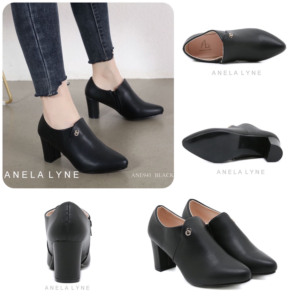 ANELA LYNE CLARE BOOTS HEELS SHOES ANE941 ORIGINAL