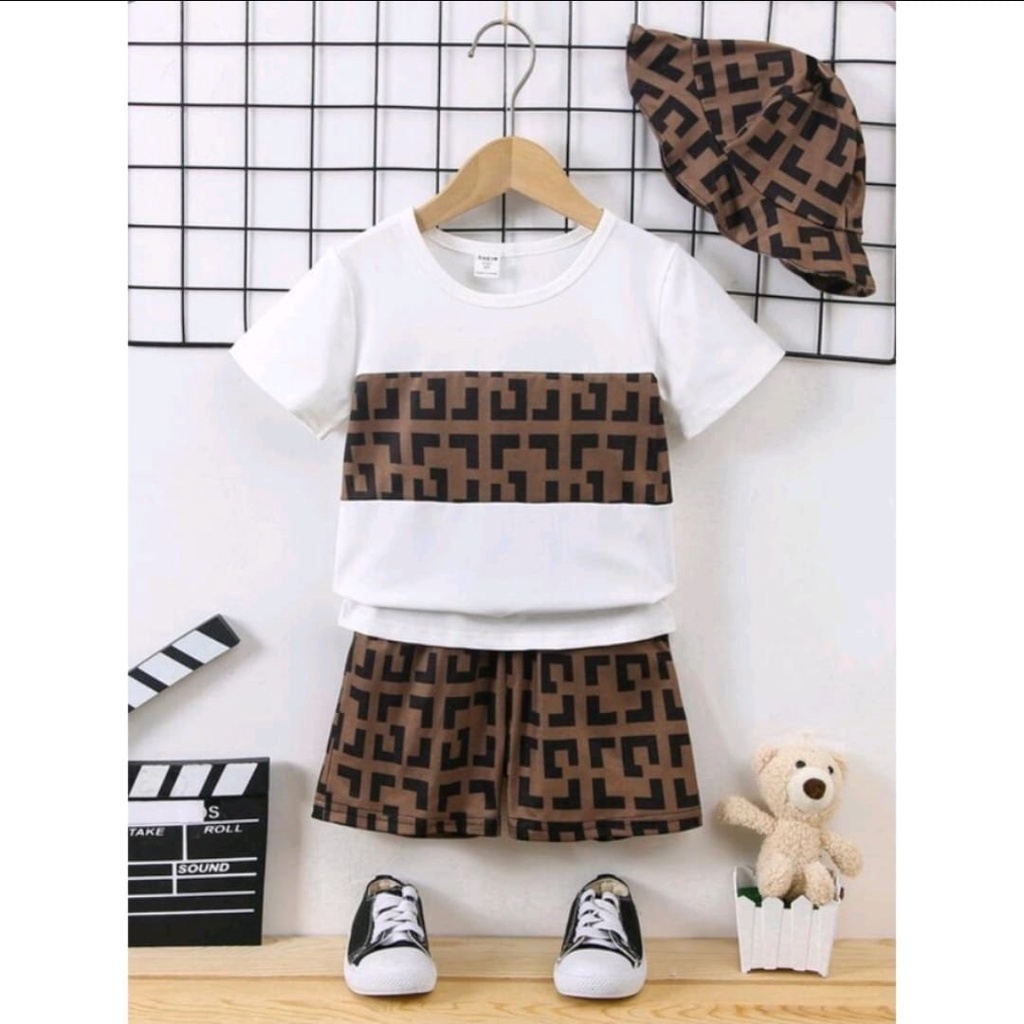 PROMO -SETELAN ANAK PAKAIAN ANAK LAKI LAKI DAN PEREMPUAN MOTIF TOPI FUZLE UMUR 6BULAN-5 TAHUN SETELAN ANAK + TOPI SETELAN ANAK BAJU ANAK LAKI LAKI PEREMPUAN TERBARU SETELAN ANAK BAJU ATASAN ANAK SETELAN ANAK TERBARU SETELAN ANAK MASA KINI