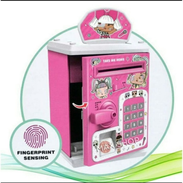 

MAINAN EDUKASI TABUNGAN BRANKAS PAKAI PASSWORD FINGERPRINT - LOL Murah