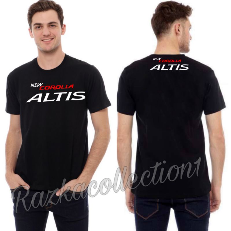 Kaos Toyota New Corolla Altis / Baju Kaos Distro New Corolla Altis Terbaru