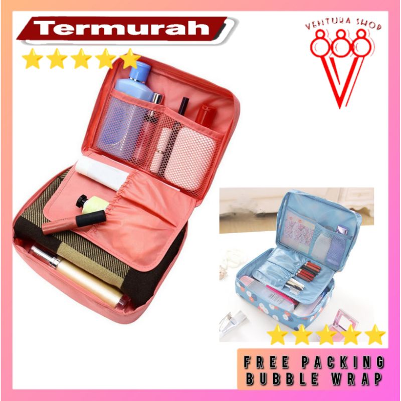 VGS Tas Kosmetik Travel Bag Sabun Perlengkapan Makeup