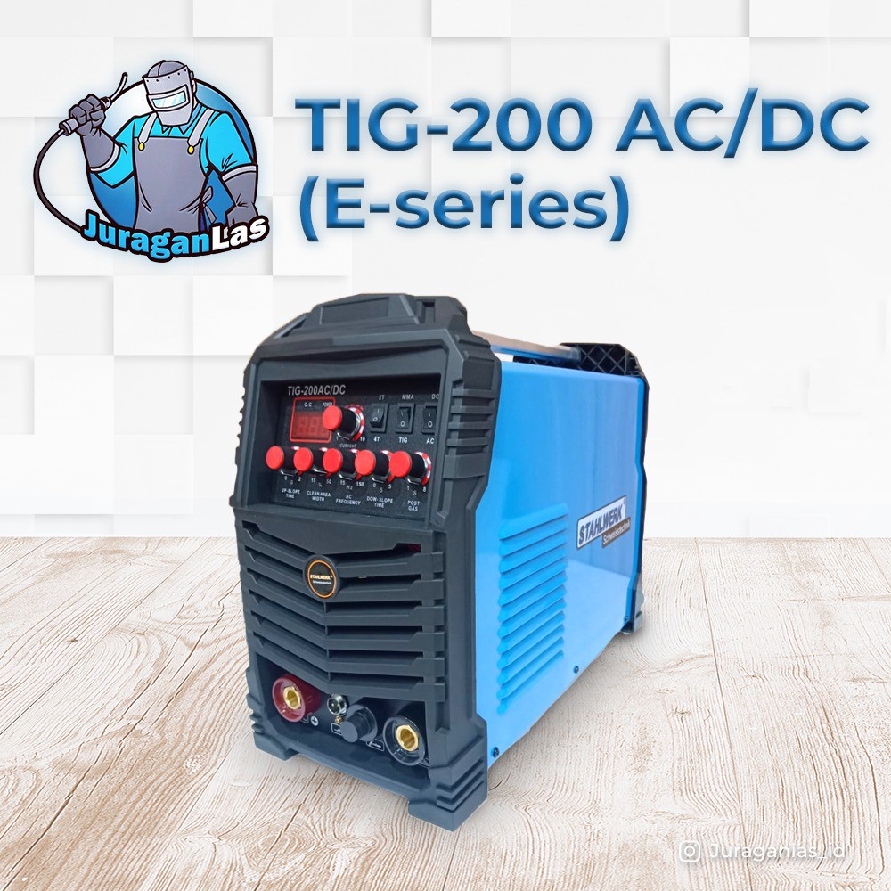 promo mesin las murah   Mesin las AC/DC TIG / Argon 200A merk Stahlwerk TIG-200E AC/DC