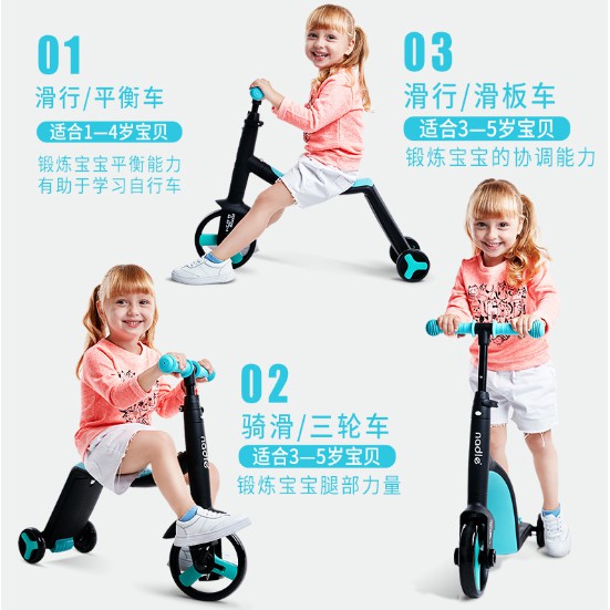 VStore 92 SKUTER SEPEDA ANAK TOODLER NADLE 4IN1-5