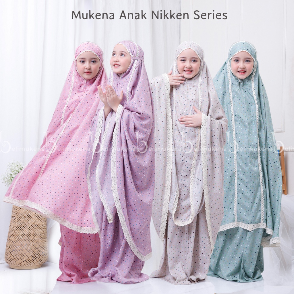 Mukena Anak Tanggung Rayon Nikken