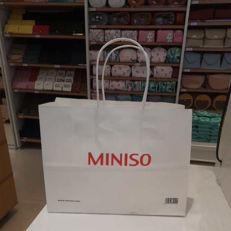 Jual Paper Bag Miniso Small Shopee Indonesia