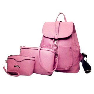 Backpack 3in1 / tas wanita / tas kulit / ransel 3in1 / ransel murah