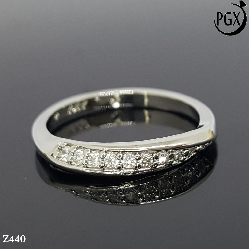 PGX Cincin Xuping Wanita Perhiasan Lapis Emas Aksesoris Fashion Premium - Z440