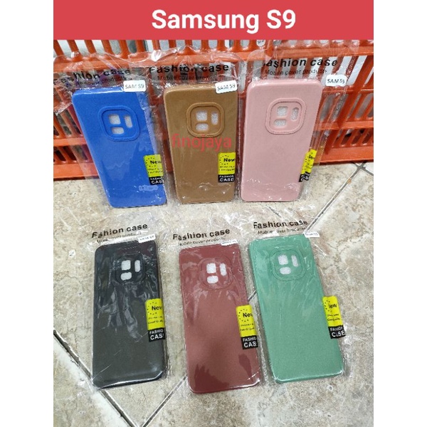 Softcase Samsung S9 Silikon Casing Selicon Case Macaron Pro Camera