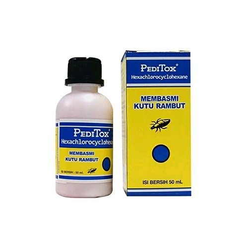 Peditox 50mL / Penghilang Kutu Rambut / Pembasmi Kutu Rambut / Kutu / Perawatan Rambut-1