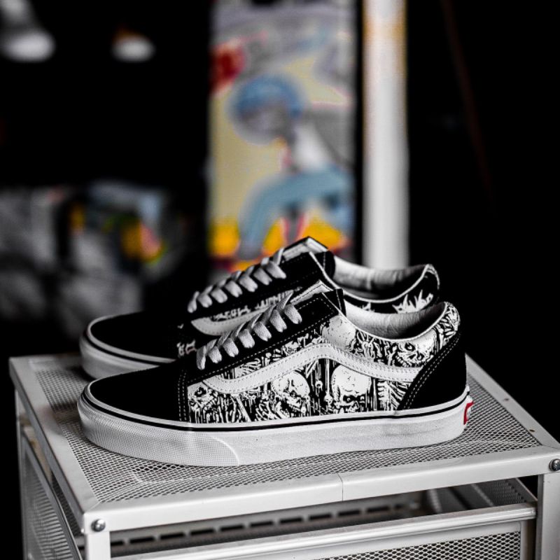 Vans Oldskool Forgotten Bones Black White Original