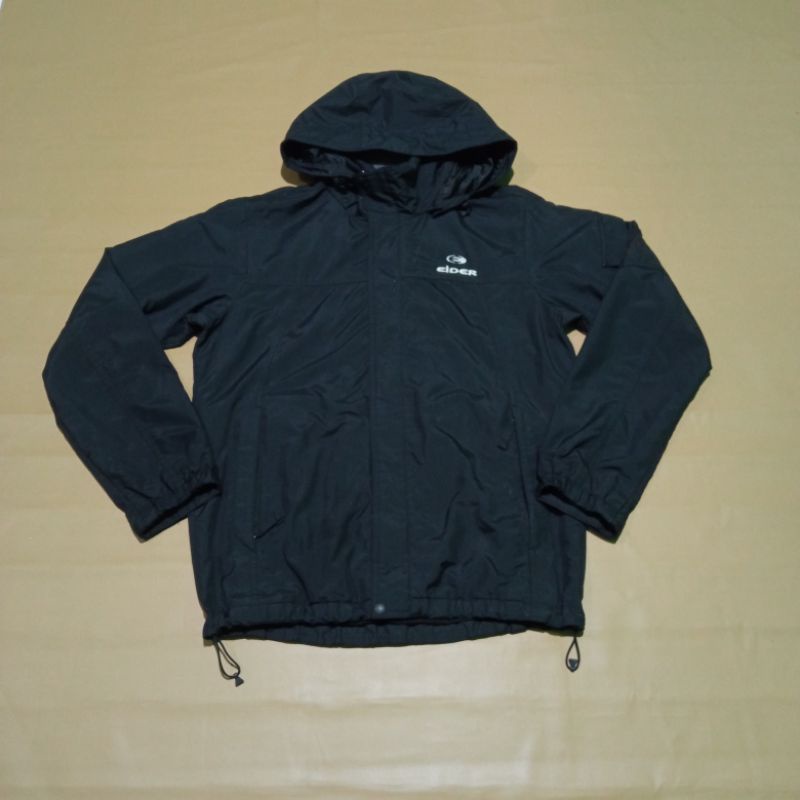 jaket outdoor second brand EIDER hitam size M