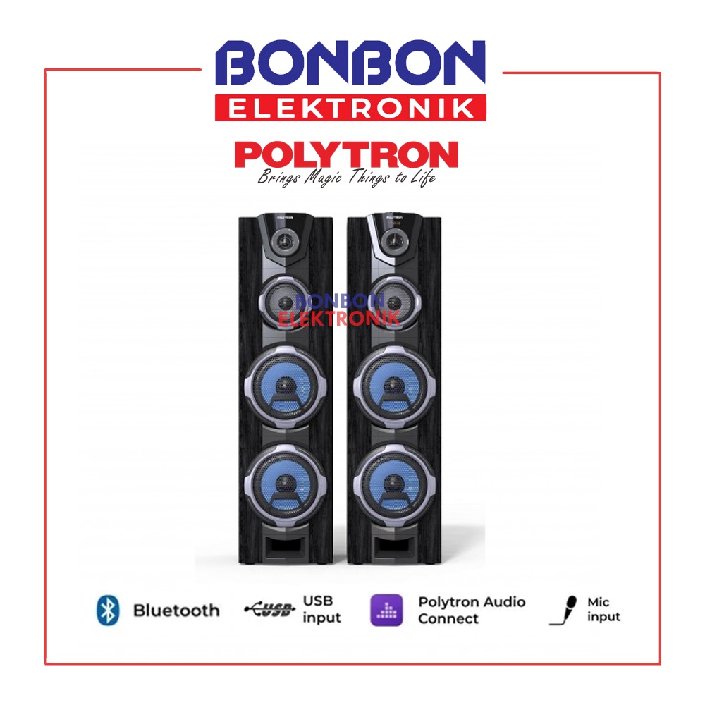 Polytron Speaker Aktif Bluetooth PAS-8F22 / PAS8F22