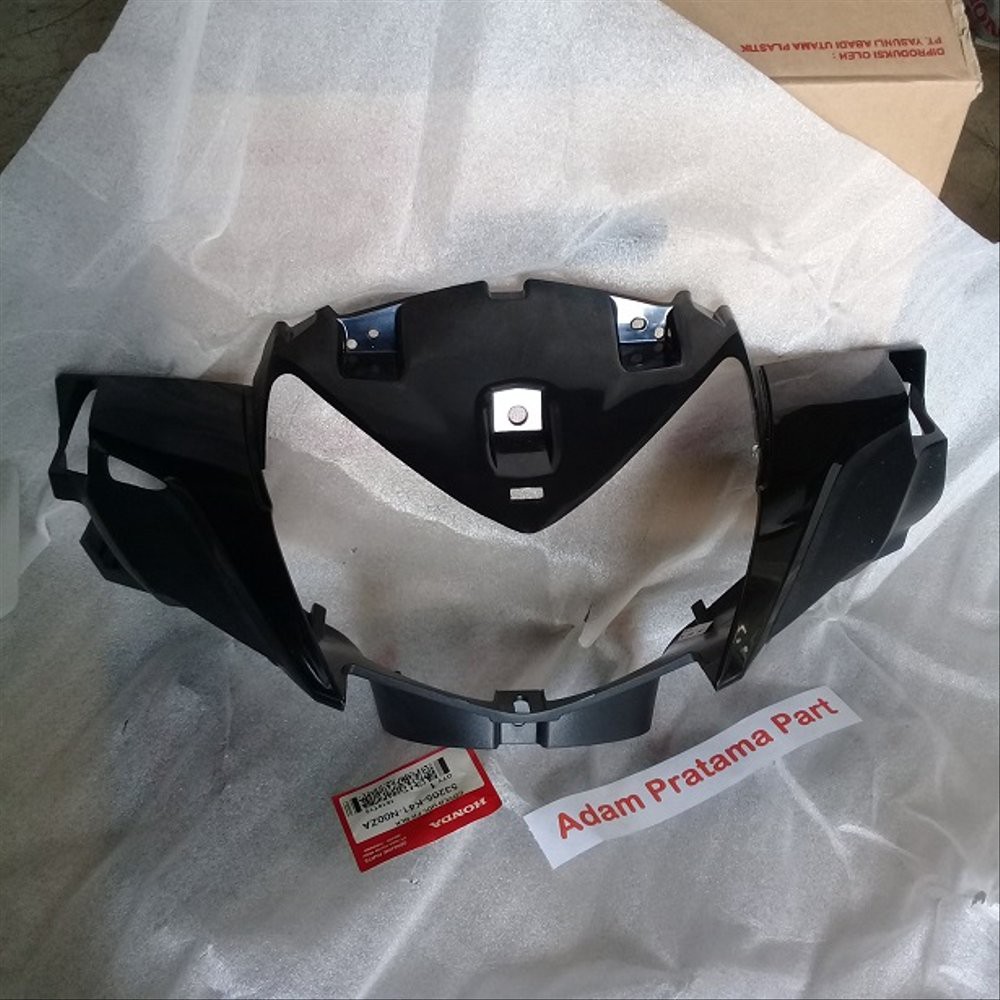 Cover Lampu Depan Supra X 125 fi new Non Helm In Hitam 53205K4-1-N00ZA Batok Lampu Supra X 125 batok