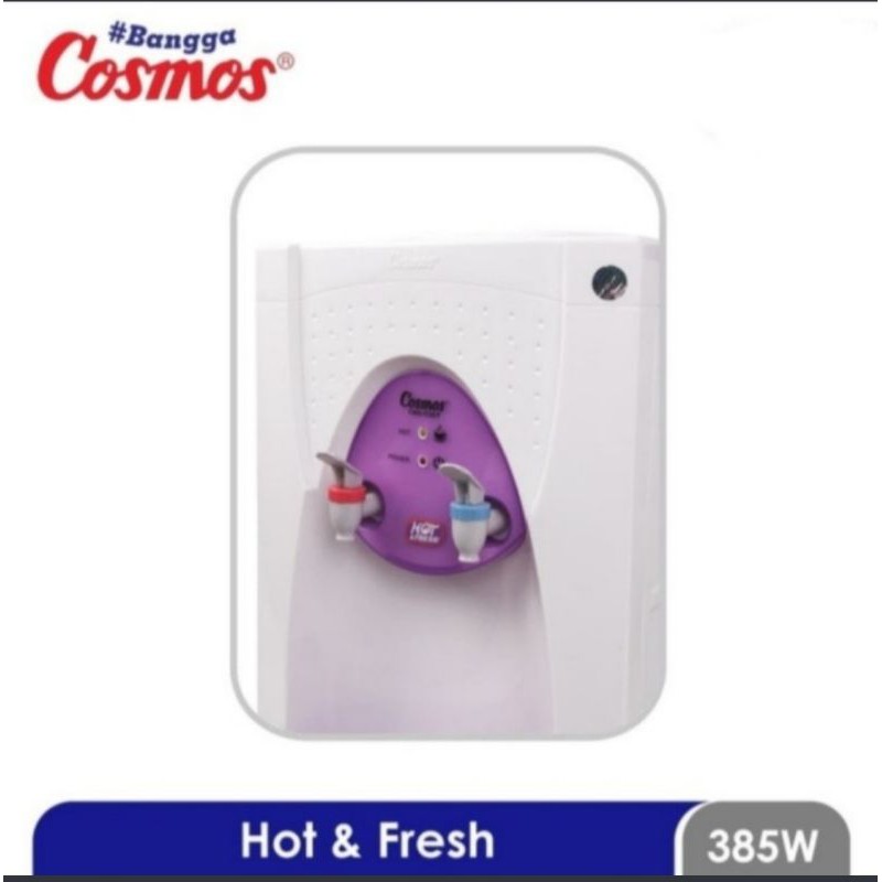 COSMOS Water Dispenser Hot &amp; Fresh / Tempat Air Minum Galon CWD 1138 P - Garansi Resmi 1 Tahun