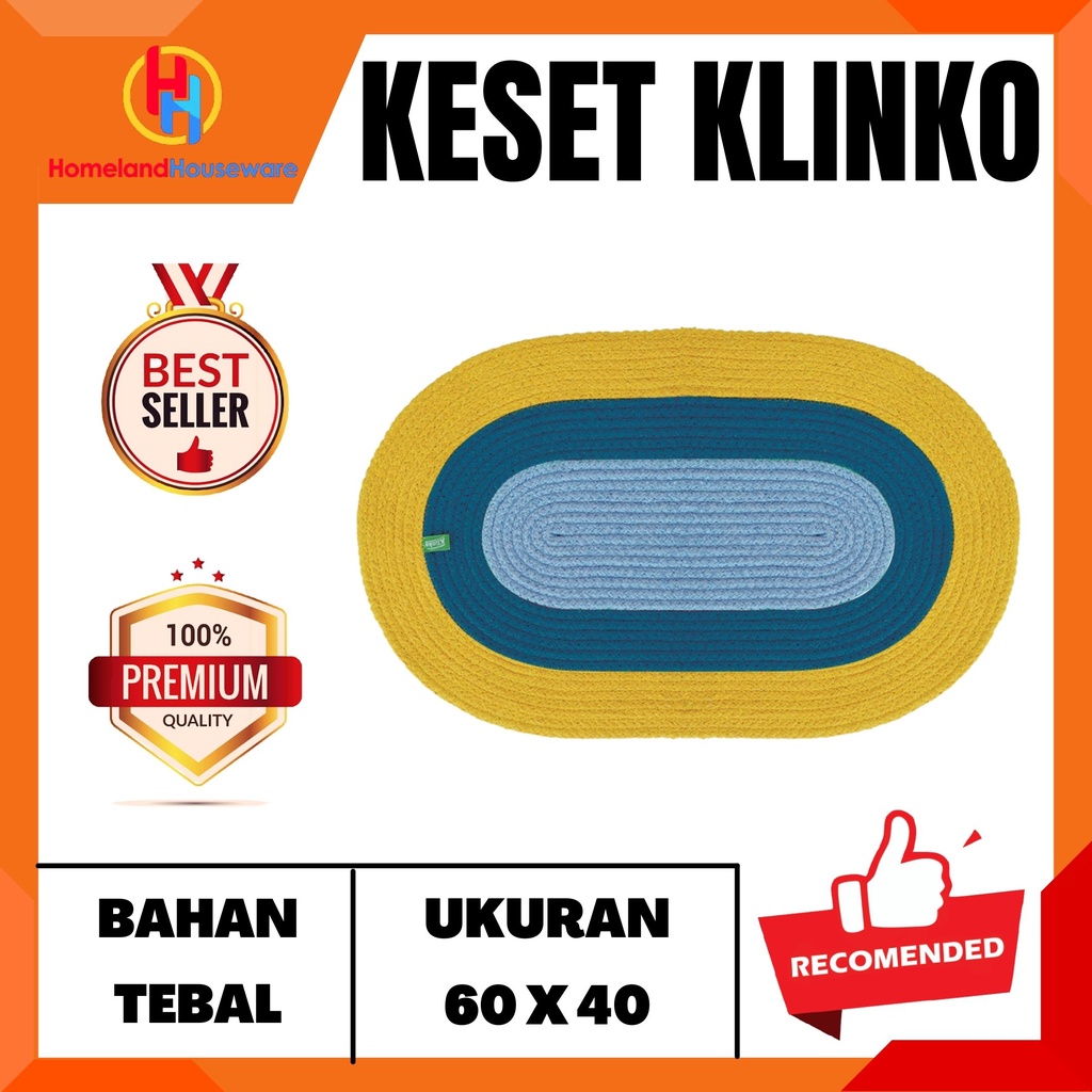 (SIAP KIRIM) KESET KLINKO/ DOOR MAT KLINKO/ KESET RUMAH