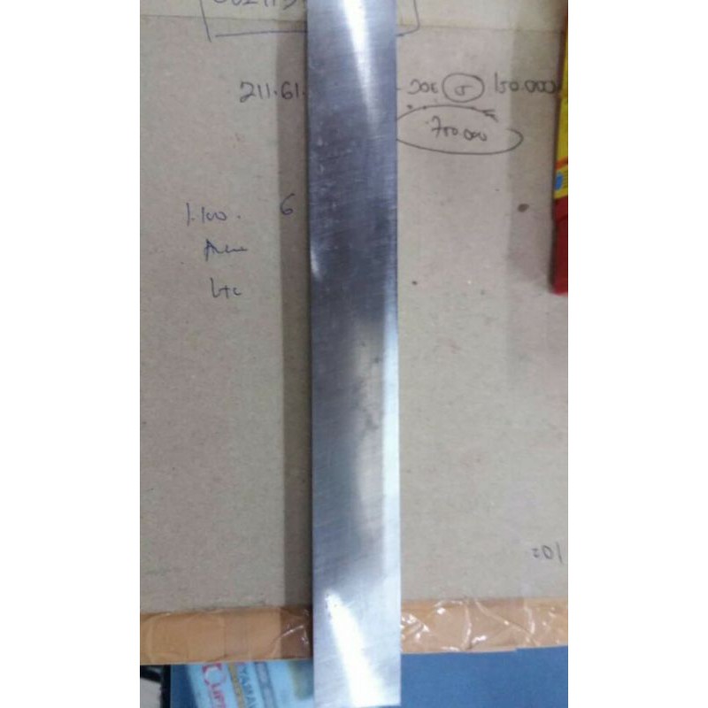 HSS Mata Pahat Bubut HSS Flat Cut Off Blade JOE KW 12 x 25 x 200