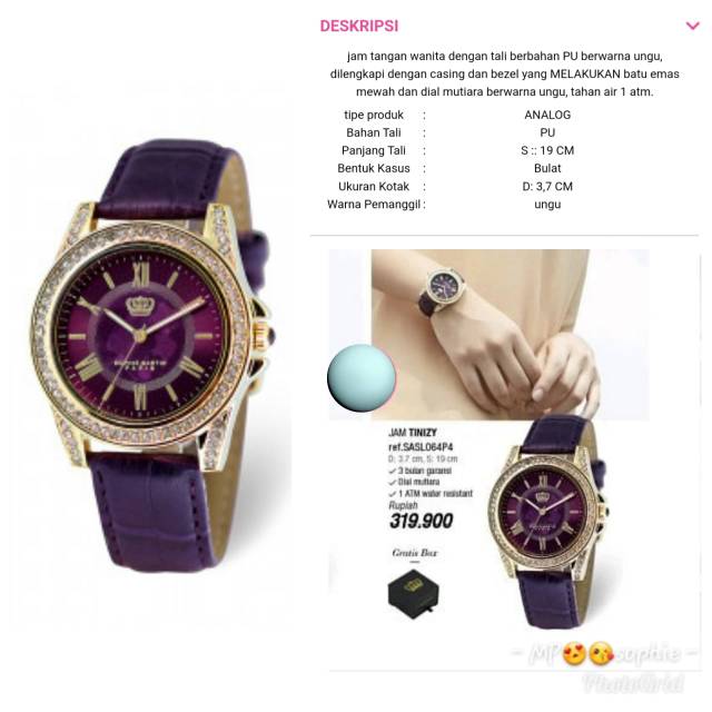 Jam sophie martin promo sas