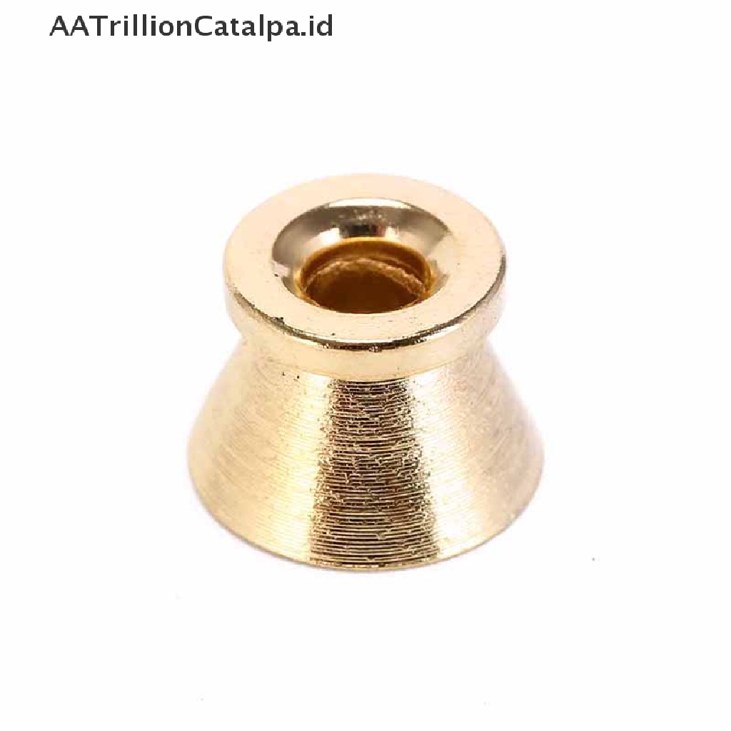 Aatrillioncatalpa 4pcs Pin Sekrup Pengunci strap Gitarbass