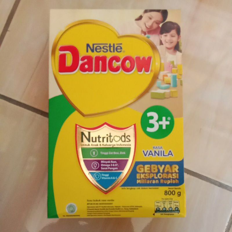 

susu dancow 3+ vanila 800g