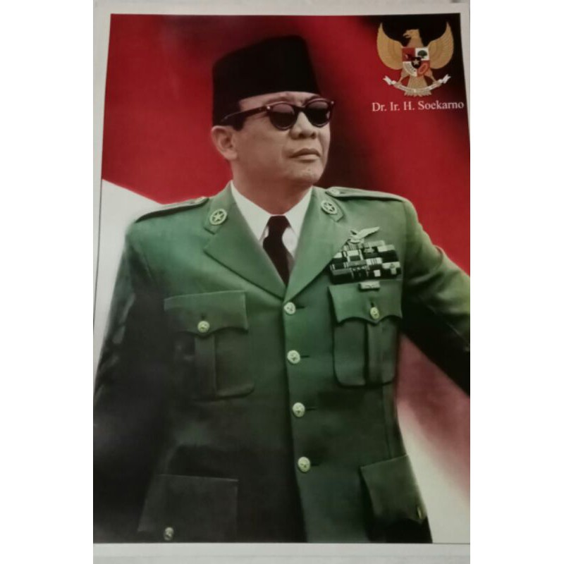 Jual POSTER SOEKARNO UKURAN JUMBO (free Packing) Indonesia|Shopee Indonesia