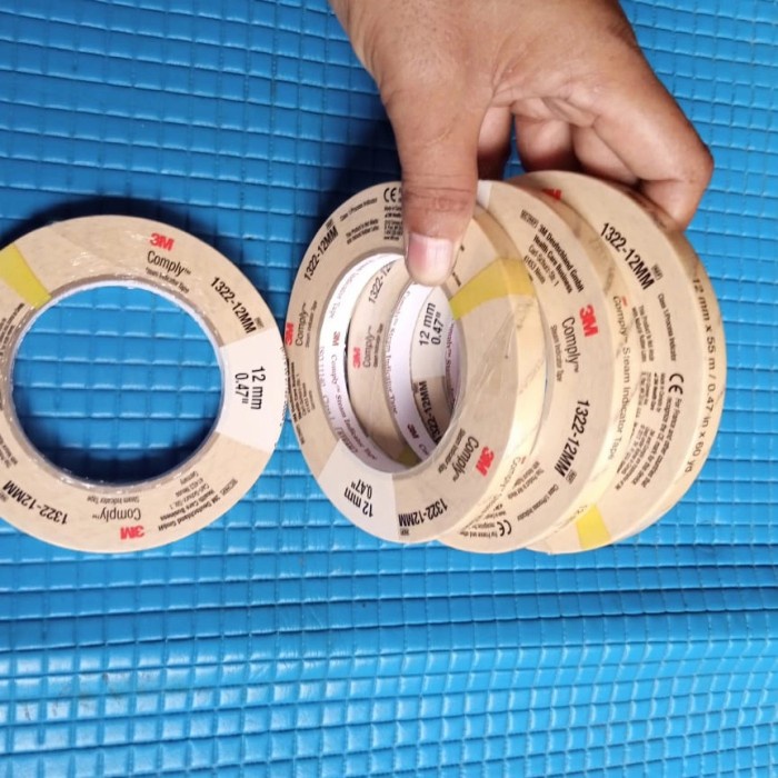 

Bagus Autoclave Tape Comply Steam Indicator 3M Tape 1322 12Mm X 55Mtr 0,47" Diskon