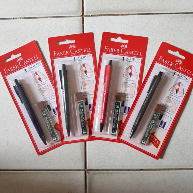 

Pensil mekanik 0.7mm Faber Castell set