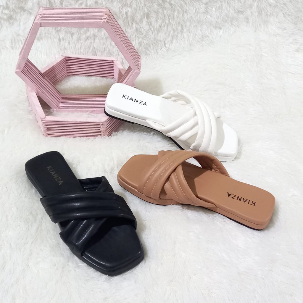 Nesanh Renata Sandal Wanita Slip Tali Silang