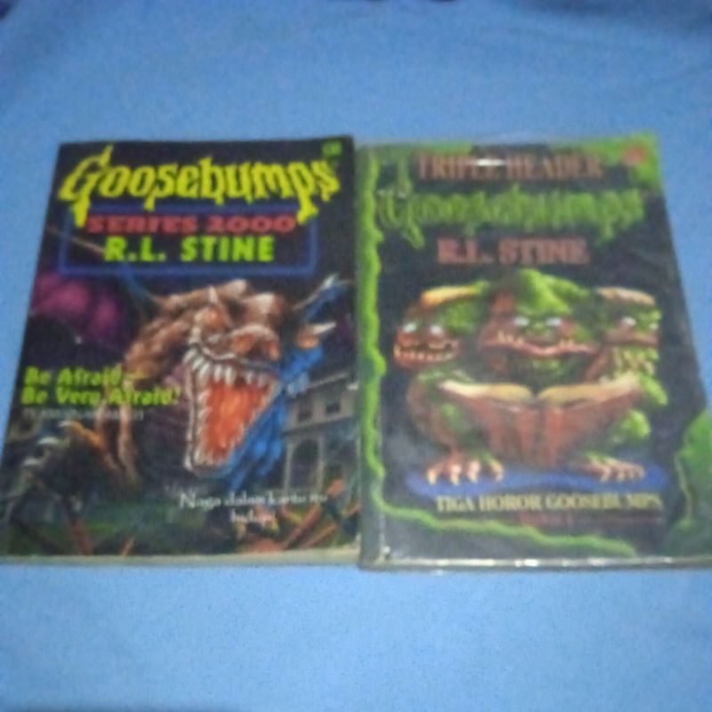 Novel Goosebumps RL Stine