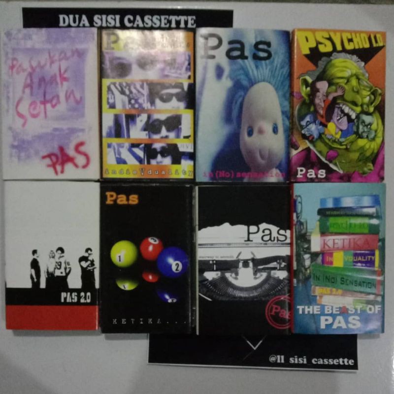 paket kaset pita pasband - through 4 the sap - indivduality