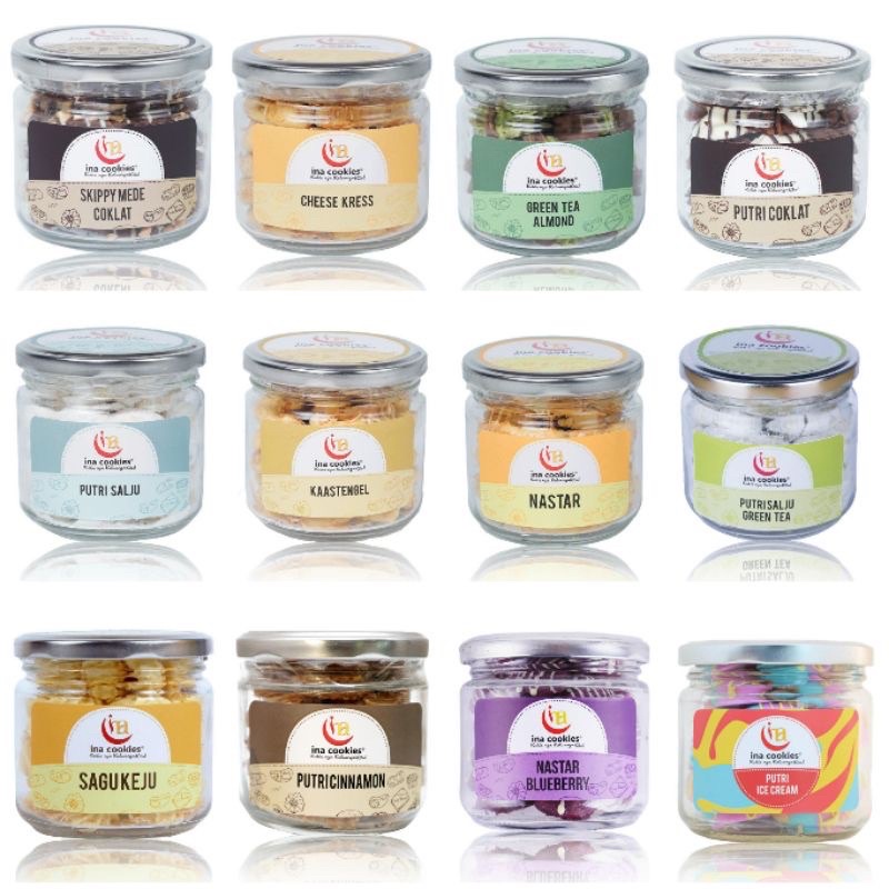 

INA COOKIES JAR TOPLES KACA KECIL BERBAGAI MACAM VARIAN