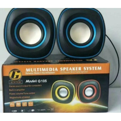 Speaker Laptop G105 Suara Kuat Fungsi Left Right Speaker