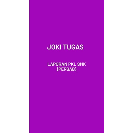 Laporan PKL SMK (perbab)