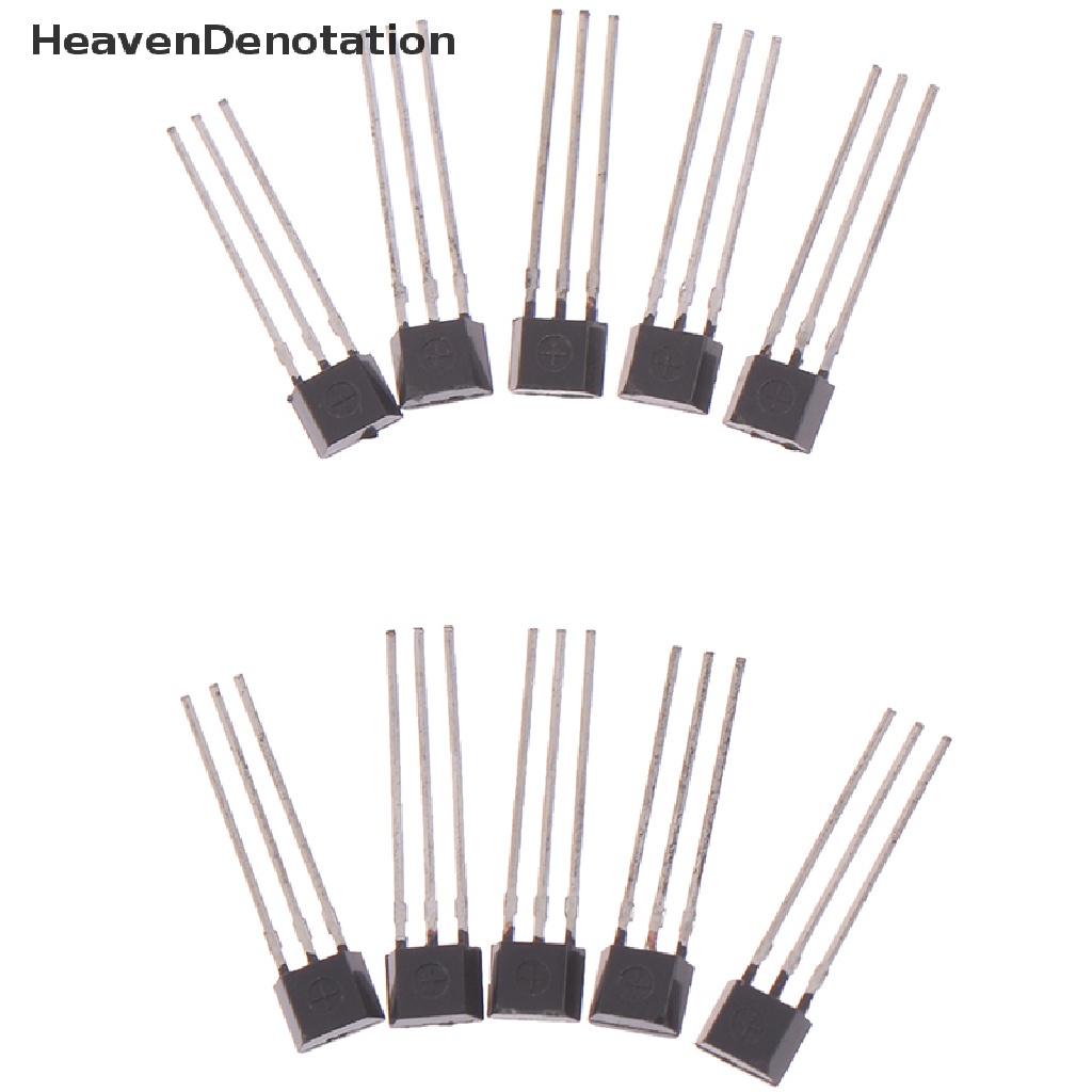 [HeavenDenotation] 10PCS 41F/0H41/SH41/SS41F/S41 Bipolar Hall Element Sensor TO-92UA Printing 41F