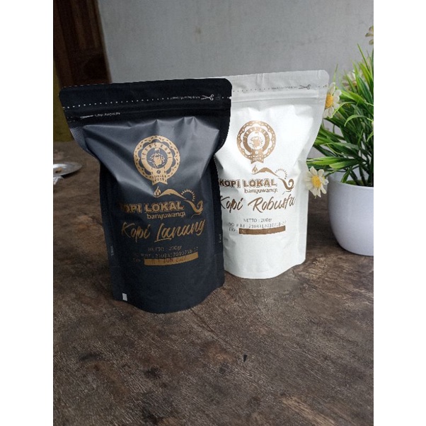 Jual Paket Kopi Lanang Dan Kopi Robusta Asli Banyuwangi Roasted Bean