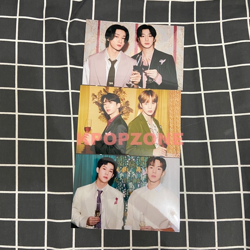 Photocard Postcard Monsta X Photobook Chillax