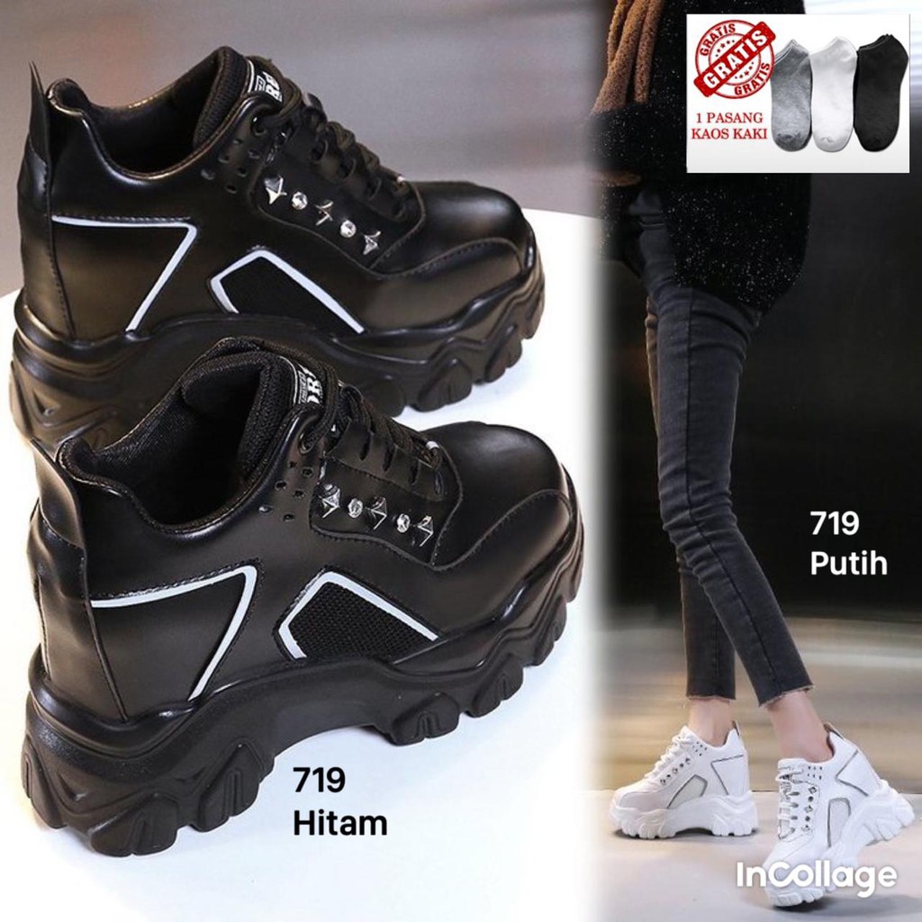 SEPATU WEDGES WANITA   FASHION KOREA 719