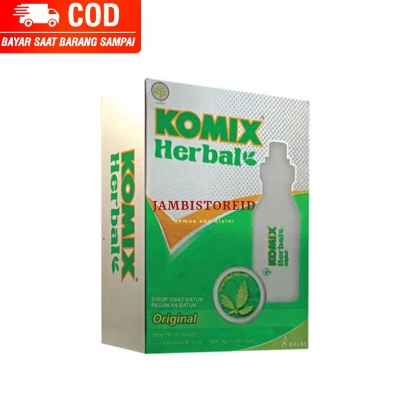 

(JAMBISTOREID) Minuman Herbal Komix Herbals Original Obat Batuk Kemasan Tube Potong Putar Leher Jambi