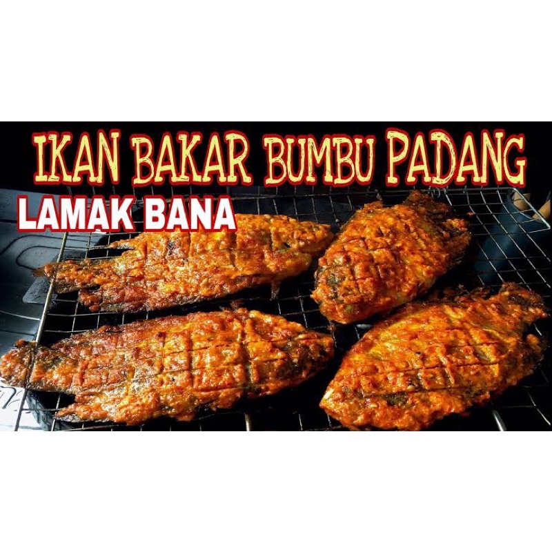 

Ikan 1KG UNGKEP BUMBU BAKAR PADANG MERAH ikan bakar Siap di masak bakar, ready to cook, ikan ungkep ayam ungkep