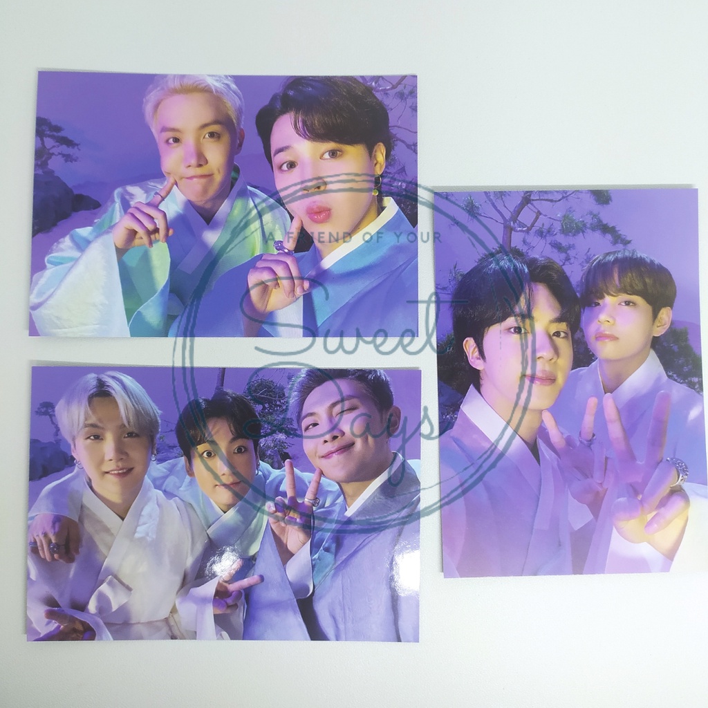 [READY STOCK] OFFICIAL BTS PHOTO CARD TWIN RINGS DALMAJUNG