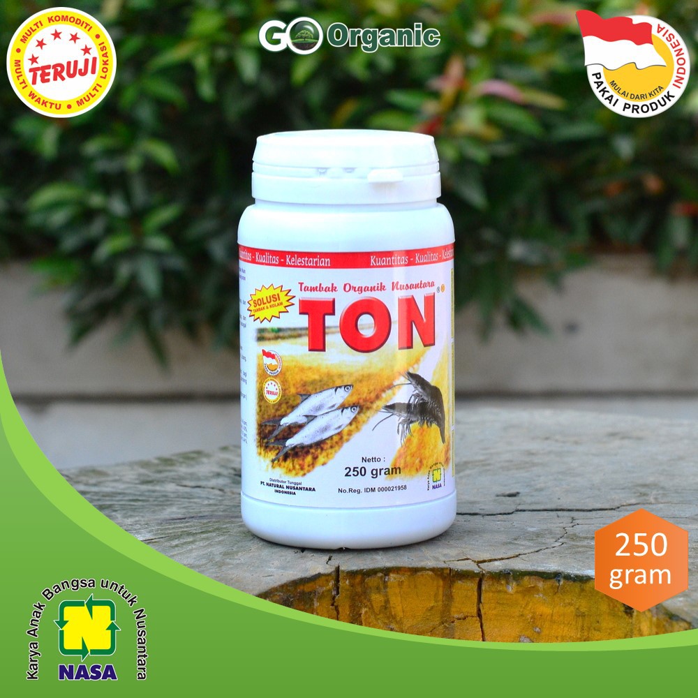 Ton Nasa - Pupuk Tambak Organik Nasa - TON Pupuk Tambak Ikan Dan Udang