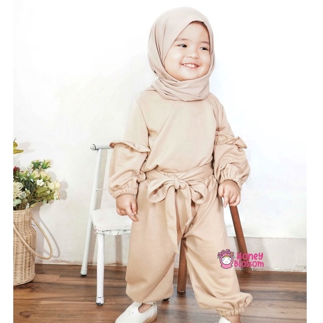 Baju Gamis Anak Perempuan Alika Series / Setelan Anak / One Set Anak Perempuan Usia 0-5 Tahun