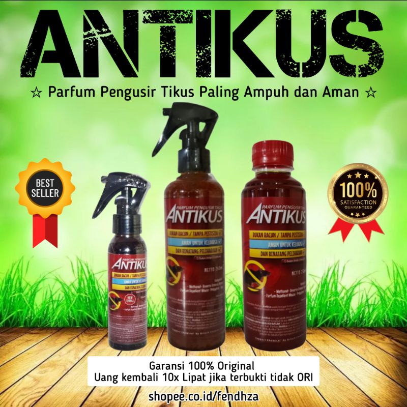 PROMO Parfum Terlaris Pengusir Tikus Antikus 250ML