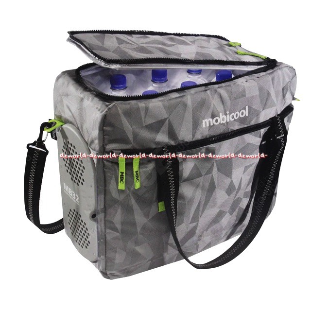 Mobicool MB32 DC Thermo Electric 32L Soft Cooler Kulkas Mobil Pendingin Dengan Tas Mobil MB32DC