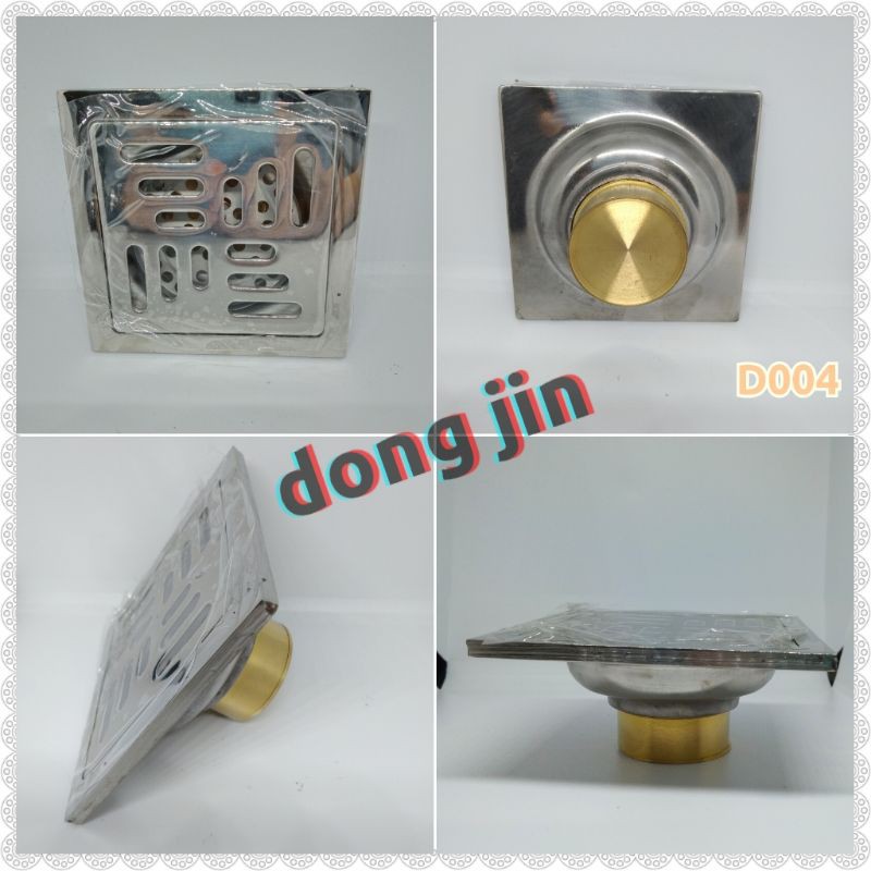 SARINGAN GOT STAINLES MODEL KOTAK /FLOOR DRAIN KAMAR MANDI