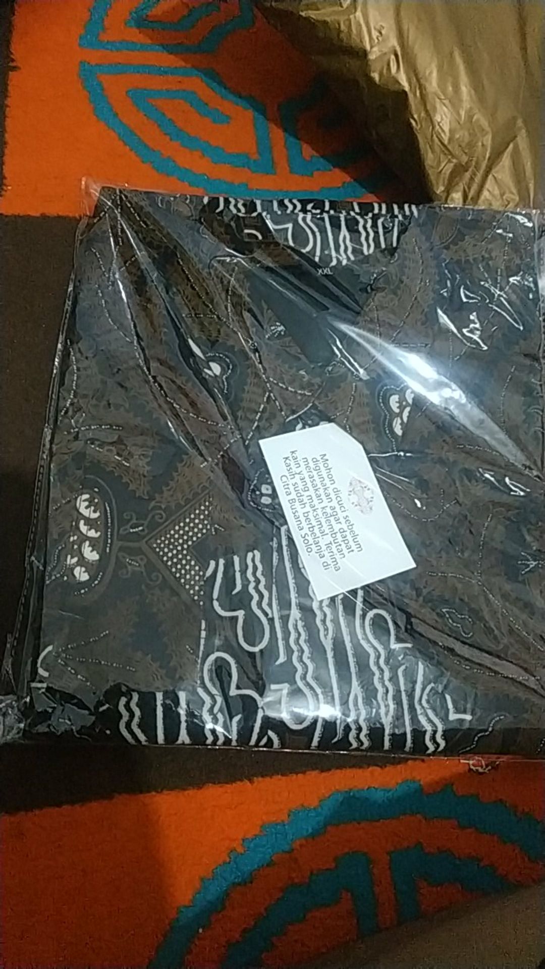 Giandra Kemeja Batik Pria Full Furing Bahan Katun Primisima