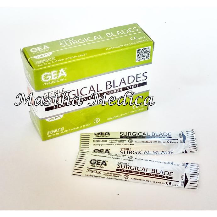 Diskon Surgical Blade Bisturi mata Pisau Scalpel Skalpel Bedah operasi no 24 Jual