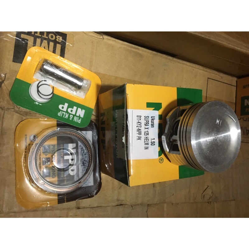 piston kit assy seher supra x 125 helm in kyz os 150
