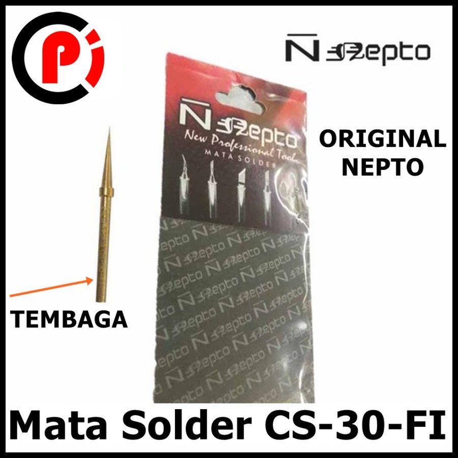 Original Nepto Mata Solder CS-30-FI CS30 Bahan Tembaga Super Runcing