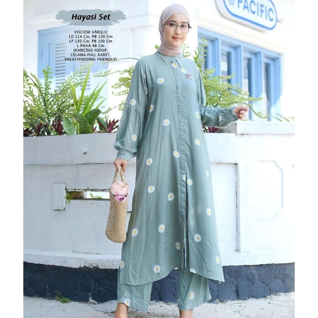 SETELAN WANITA / SETELAN KULOT WANITA / SETELAN KULOT JUMBO KEKINIAN/ SET GAMIS SYARI JUMBO /LONGSET